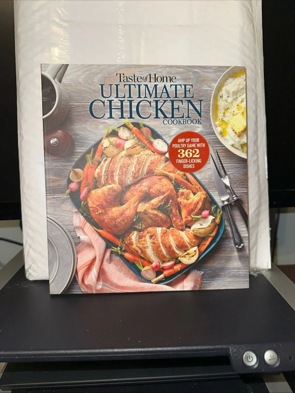 Taste of Home Ultimate Chicken Cookbook - Blue & Brown Cover